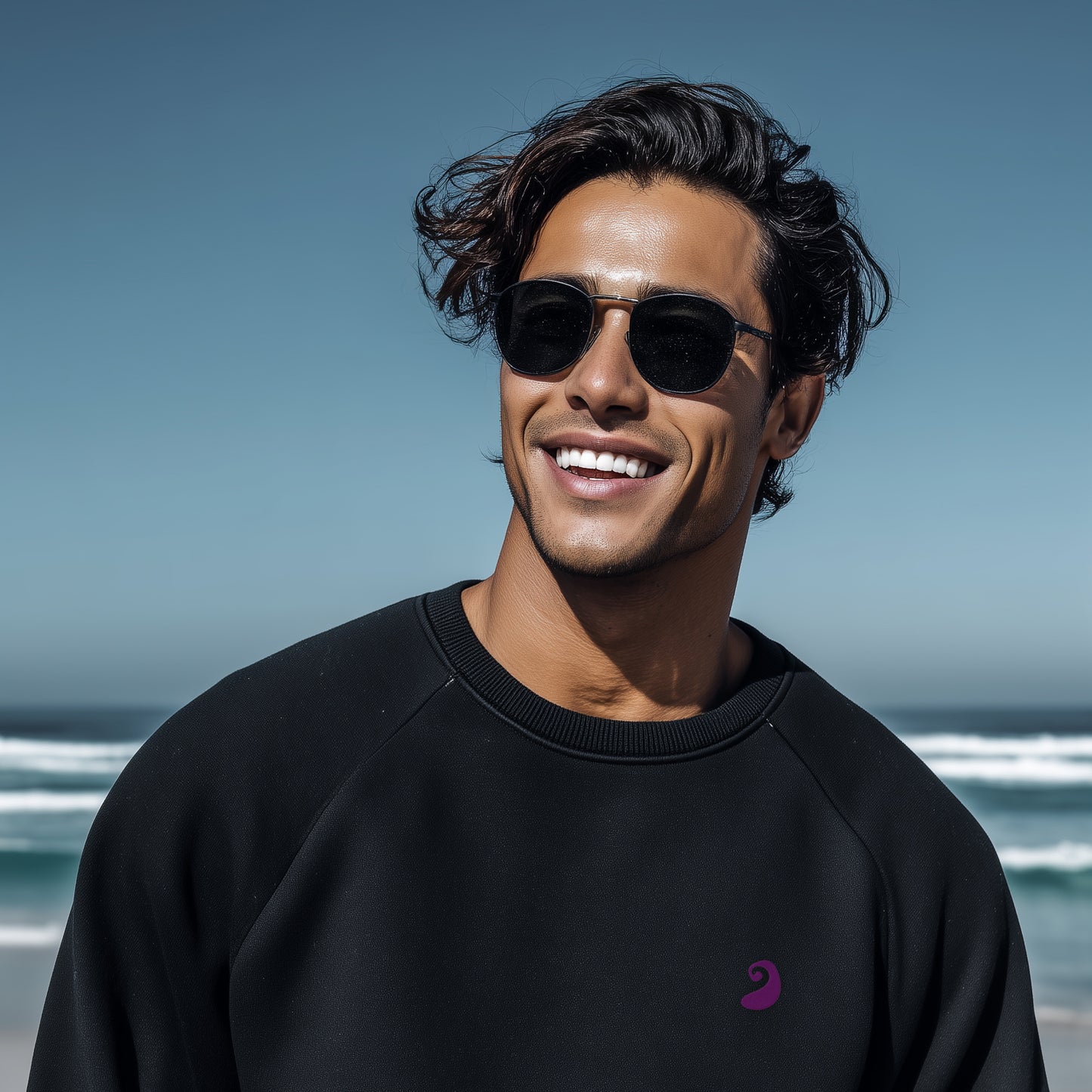 CostaBoard Sweatshirt „Deep Black“
